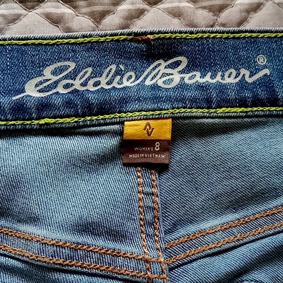 #14 Eddie Bauer Curvy High Rise Bootcut Jeans - Picture 7 of 10